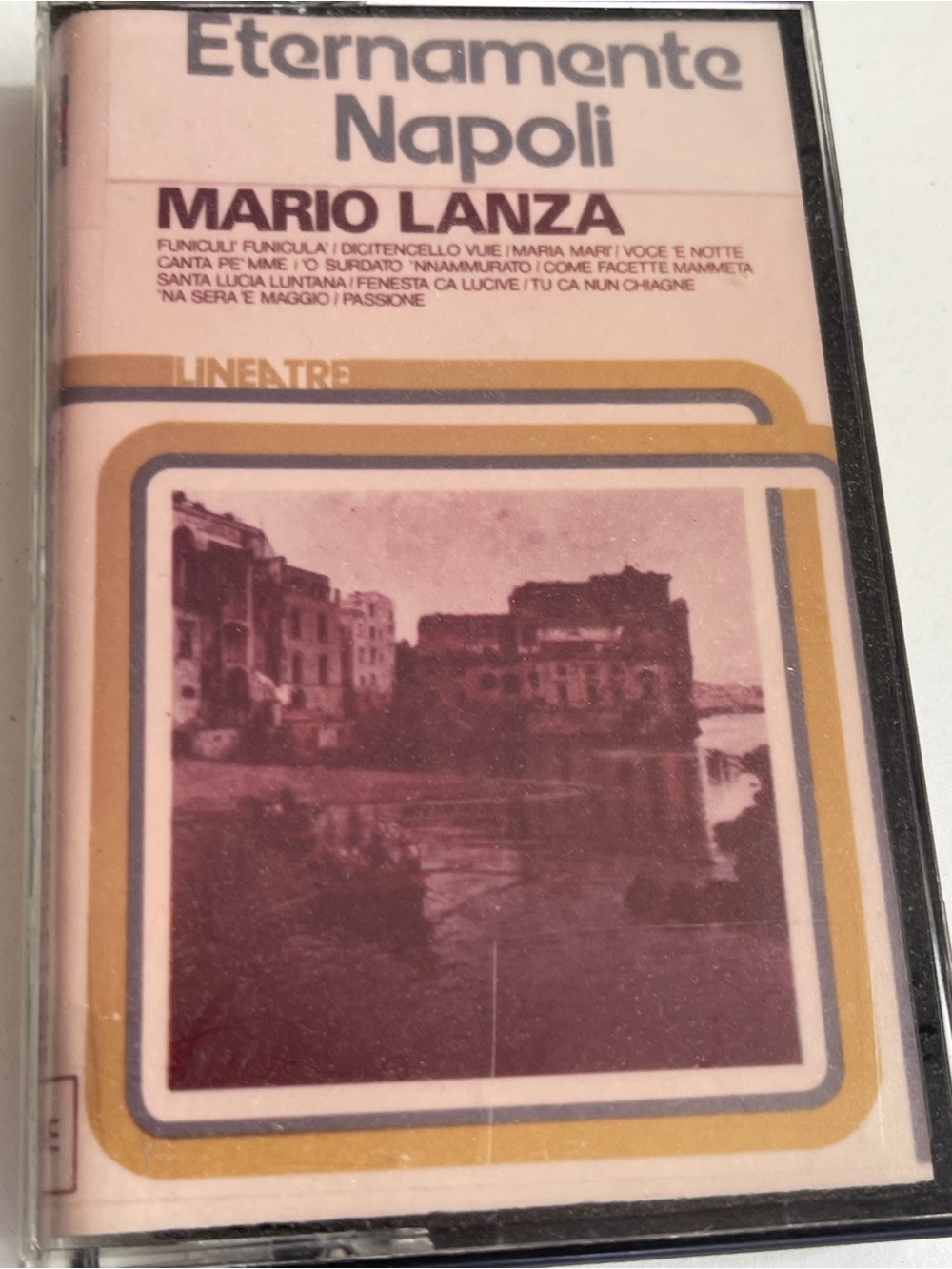 Eternamente Napoli By Mario Lanza Italian Language Music Vintage Cassette